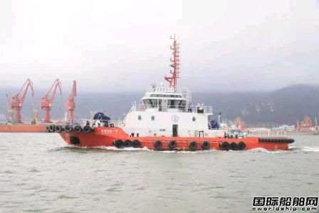 國內首艘純電動拖輪 云港電拖一號 正式投入運營